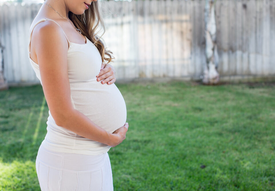 Woman pregnant via surrogacy