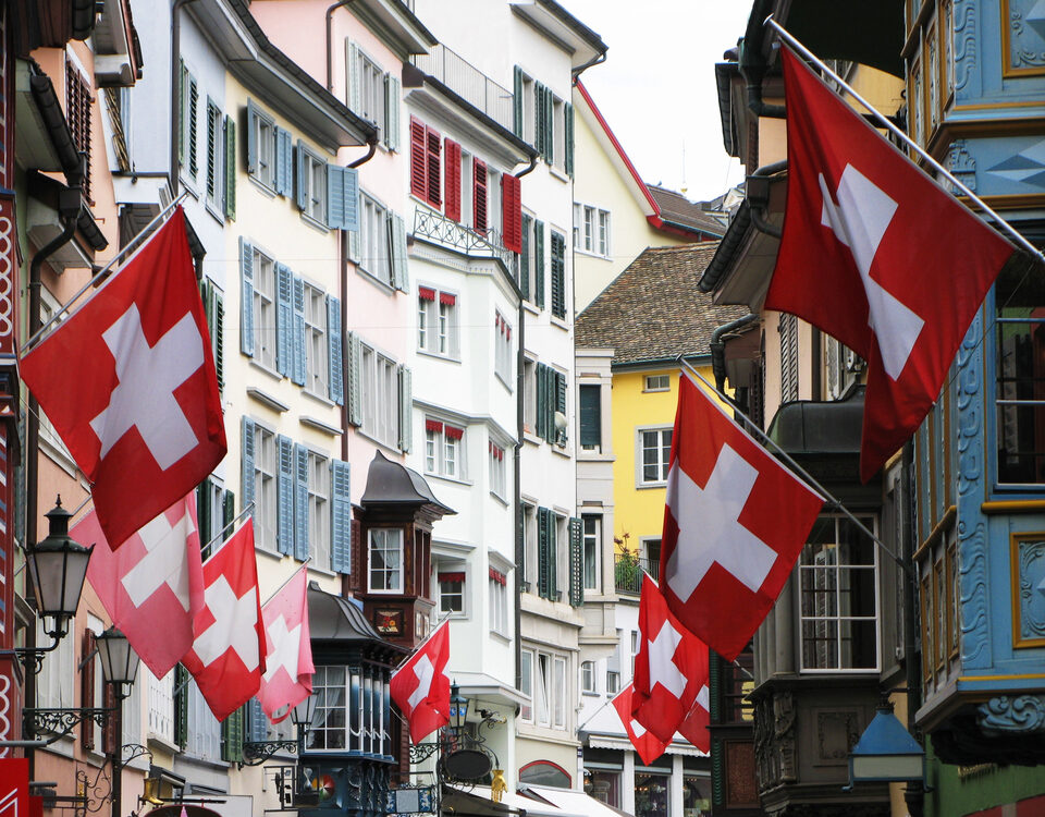 Street in Switzerland