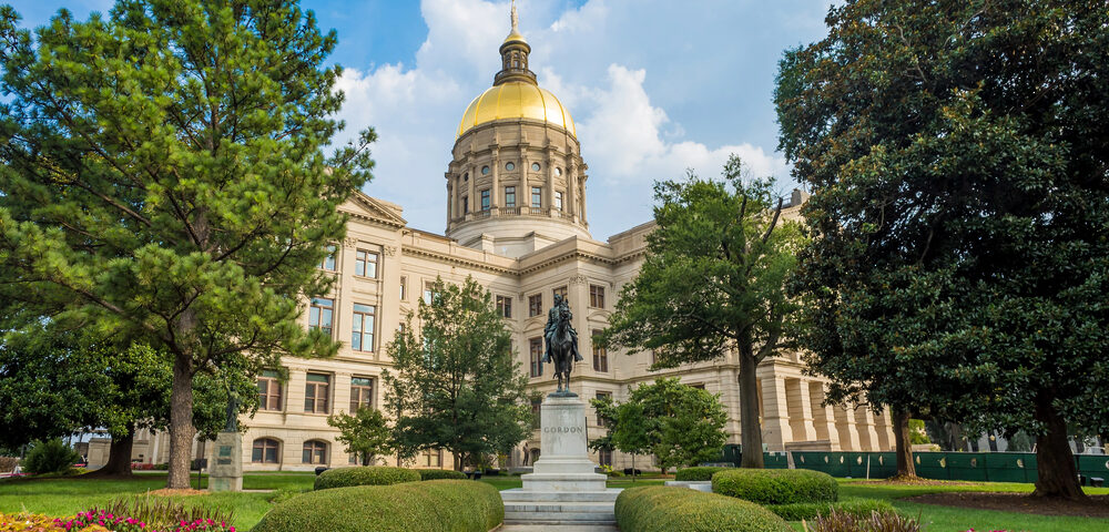 Georgia State Capitol in Atlanta, Georgia