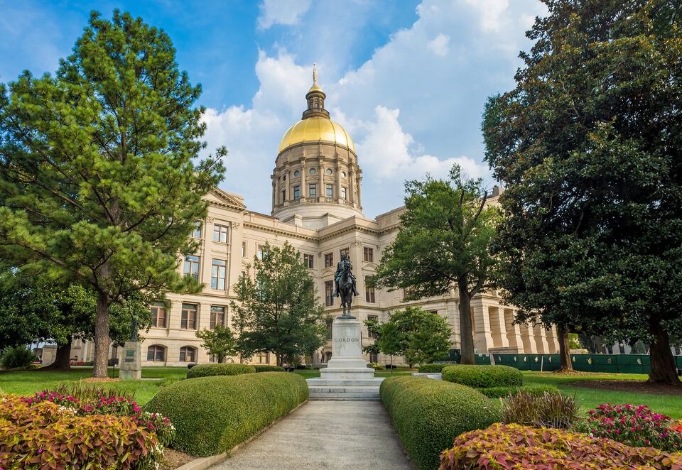 Georgia State Capitol in Atlanta, Georgia