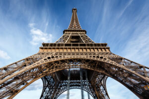 The Eiffel Tower in Paris, France