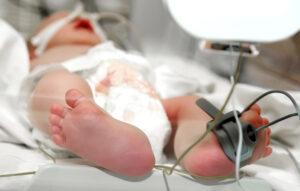 Baby in ICU