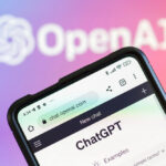 ChatGPT on an iphone